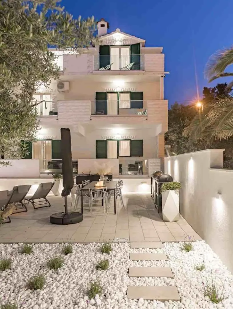 Apartment In Arbanija With Sea View, Terrace, Air Conditioning, Wifi 5139-2 Trogir Croatia
